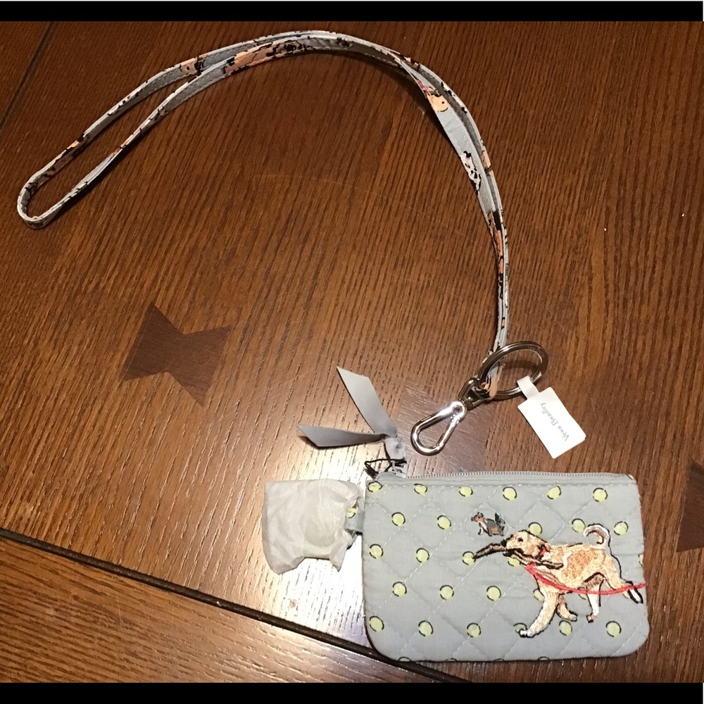 VERA BRADLEY BEST IN SHOW ZIP ID & LANYARD SET